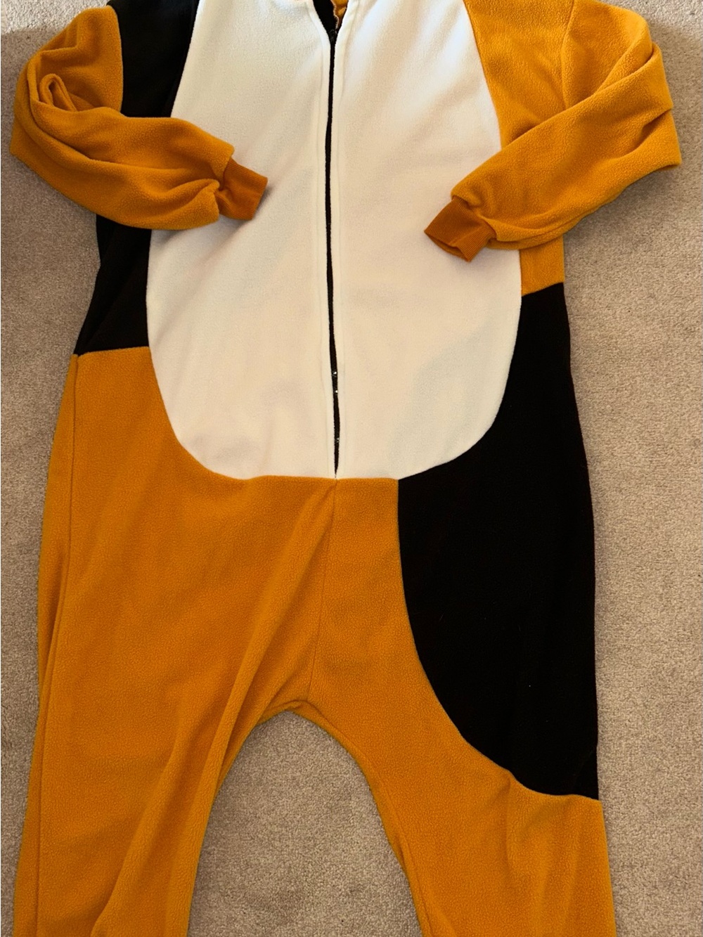 New Kids Colorblock Fleece Onesie/One Piece Guinea Pig Costume